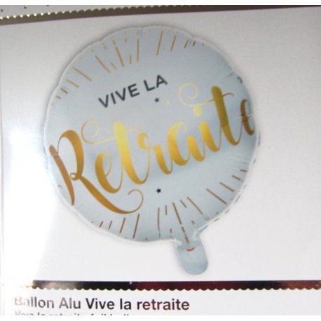 Ballon Alu retraite 45 cm
