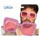 Lunettes bling-bling Bleu ,Orange ou Rose