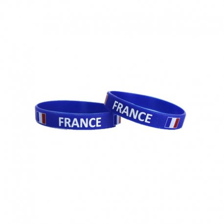 2 Bracelets silicone France