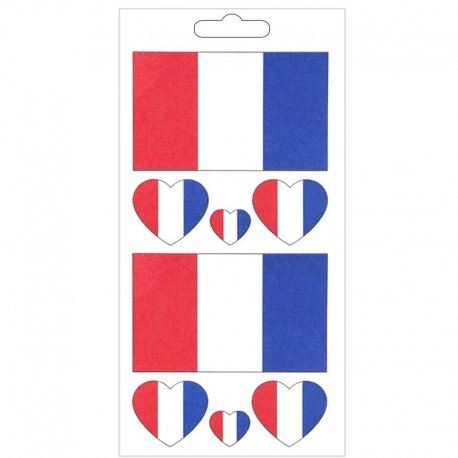 8 tatouages éphémères France