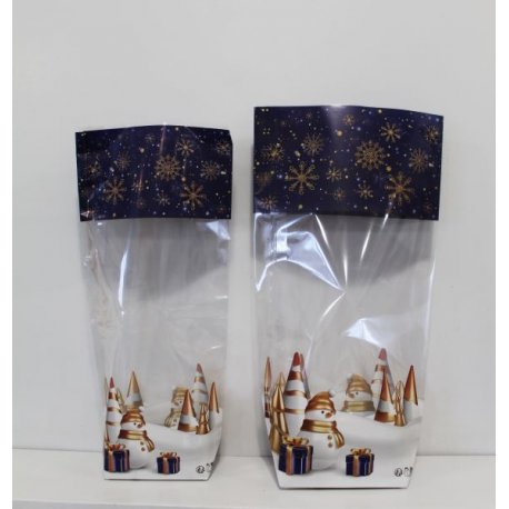 Sacs transparents Nuit de Noël