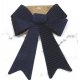 Noeud VELOURS BLEU MARINE 22 cm x 38 cm