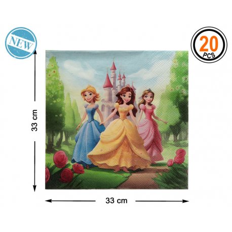 Serviettes Princesses