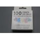 Rouleau 100 points de colle pour ballons