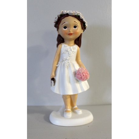 Figurine communiante Fille 15 cm