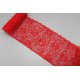 Chemin de table Dentelle rouge