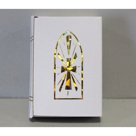 Boîtes communion Missel Croix Or
