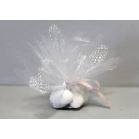 Tulle cristal blanc