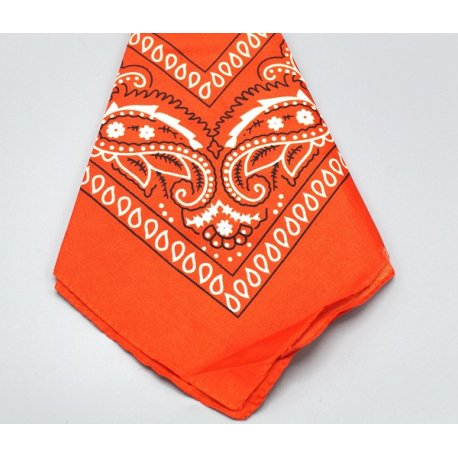 Bandanas imprimés Orange