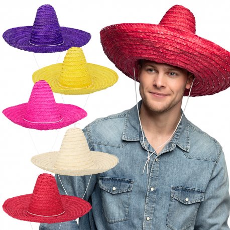 Chapeau Sombrero Puebla 4 couleurs