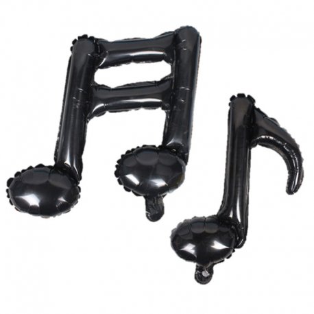 Ballon Alu Notes de Musiques noires