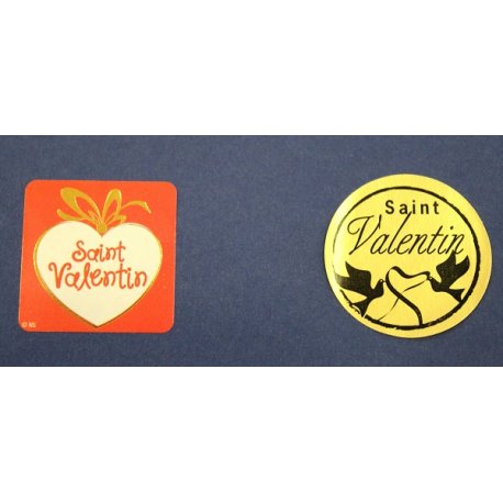 Etiquettes Pro St Valentin