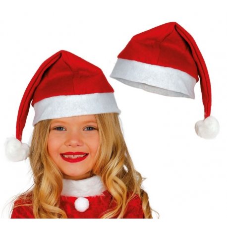 Bonnet simple de Père Noel Enfant