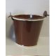 Petits seaux métal chocolat