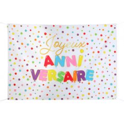 TOILE DE FOND ANNIVERSAIRE