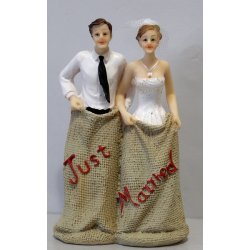 Couples mariage dans un sac