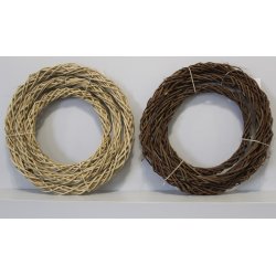 Lot de 3 Couronnes osier