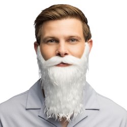 Barbe Classique Blanche