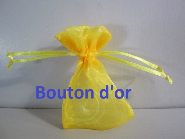 Bouton d'or organdis