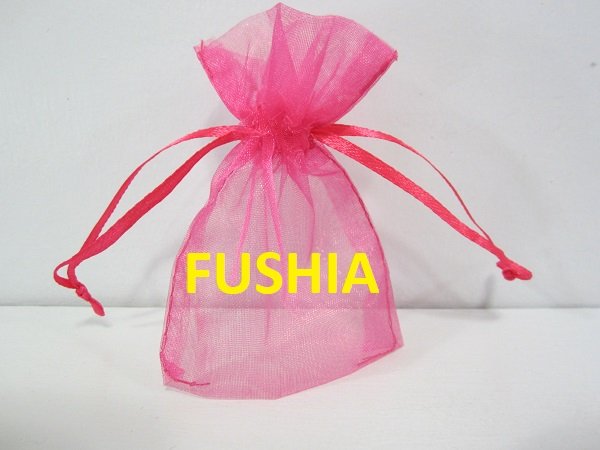 Fushia Organdis